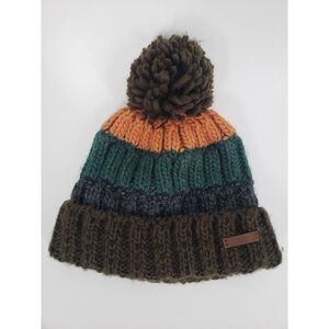Barts Wilhelm Bobble Cable Knit Unisex Beanie Ski Hat Outdoor Sport Crafting Joy